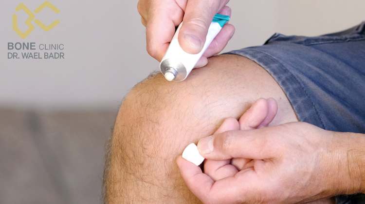 علاج التهاب الركبة في المنزل