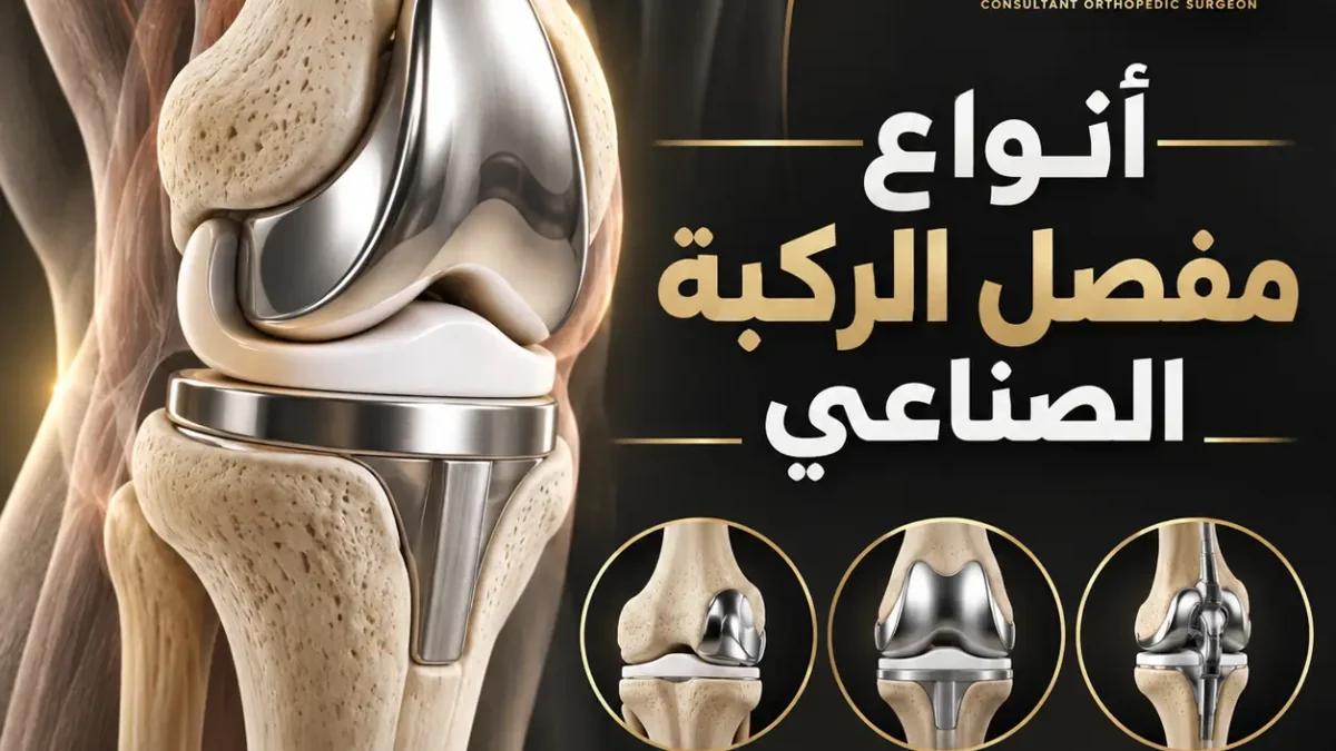 أنواع مفصل الركبة الصناعي